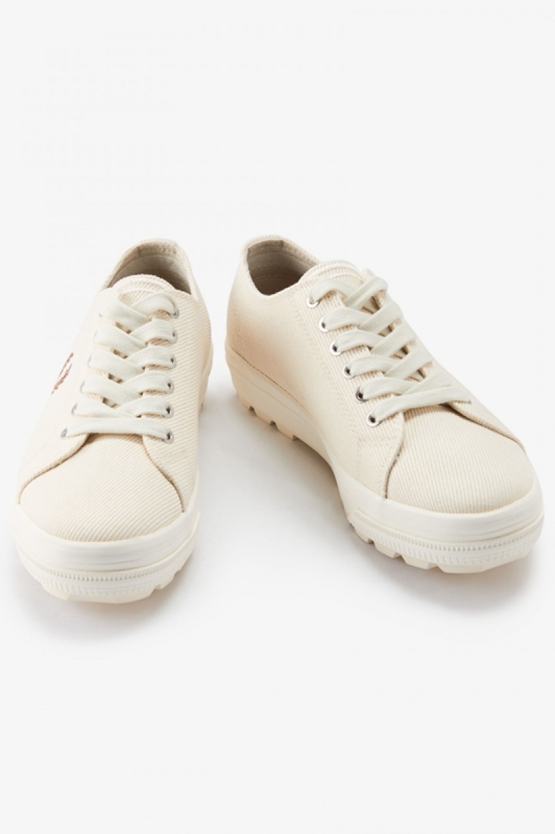 Fred Perry Newstead Women's Sneakers Brown | VSO-201984