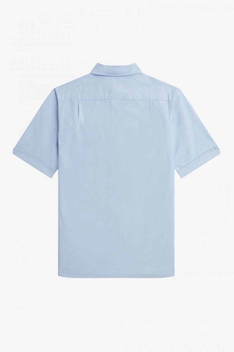 Fred Perry Oxford Men's Shirts Blue | MTS-160395