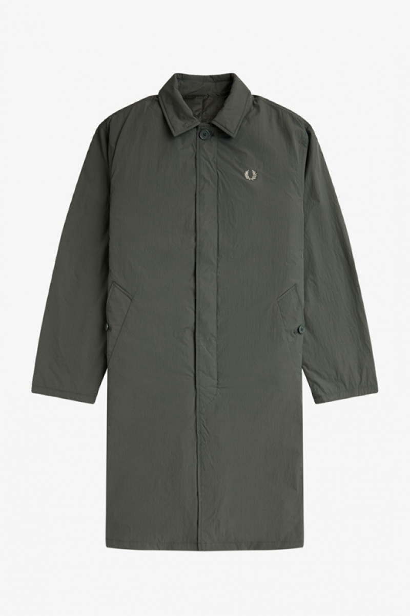 Fred Perry Shell Mac Men's Jackets Green | UMW-406281