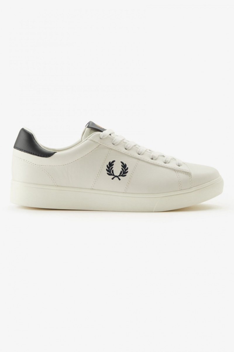 Fred Perry Spencer Men\'s Sneakers White | FEA-604925