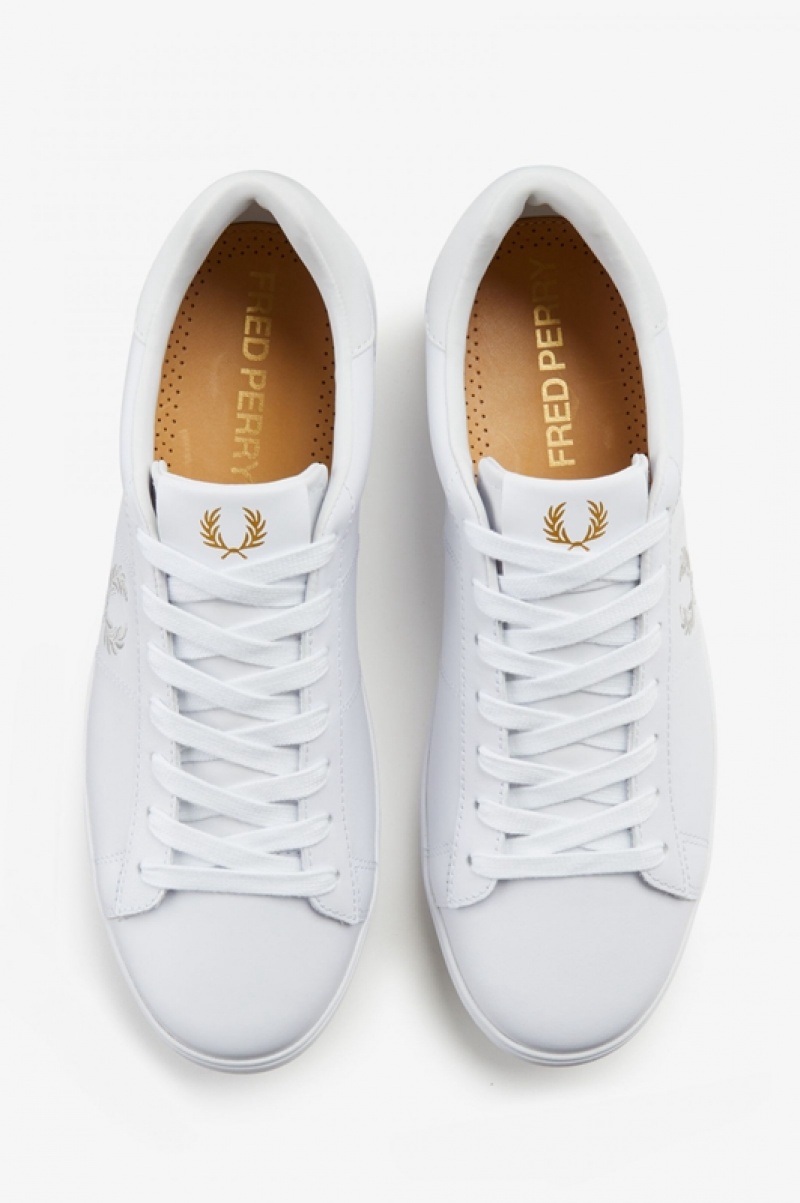 Fred Perry Spencer Men's Sneakers White | OLP-397682