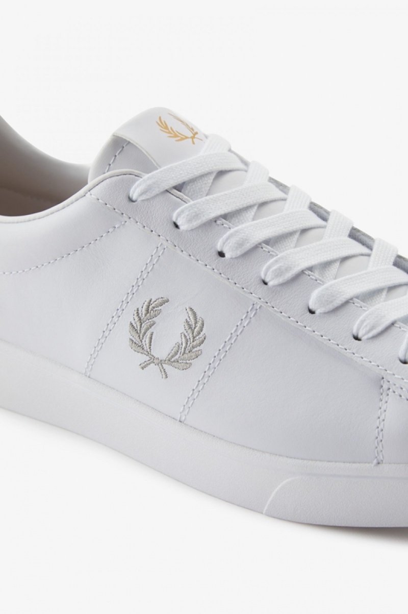 Fred Perry Spencer Men's Sneakers White | OLP-397682