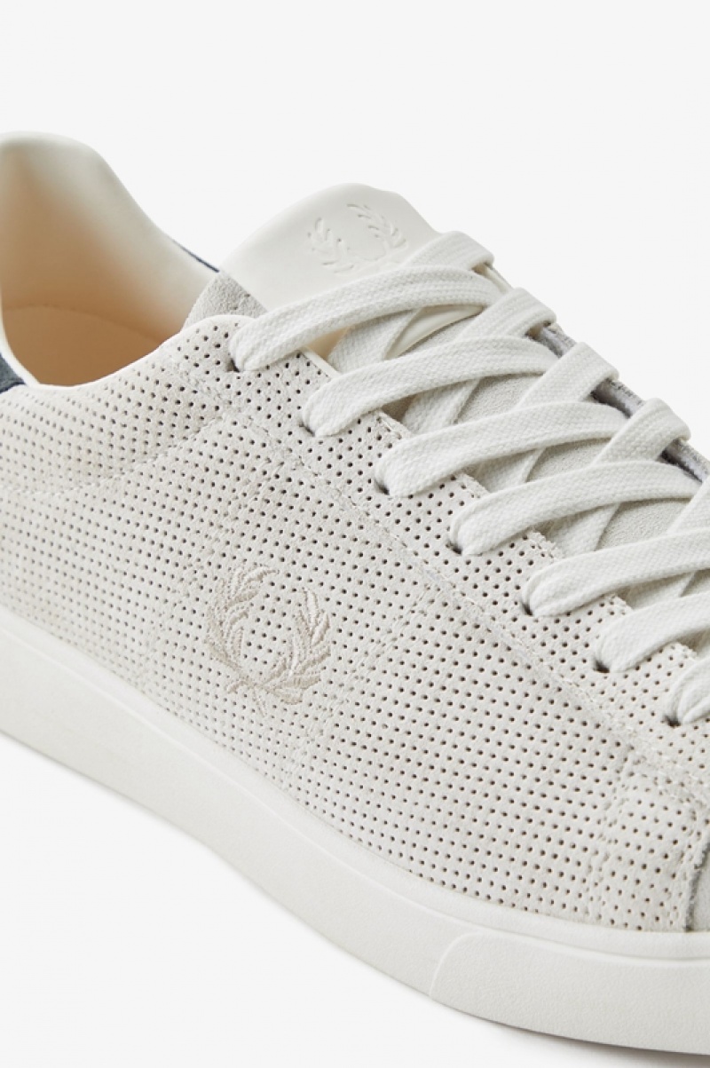 Fred Perry Spencer Men's Sneakers White | HZC-436589