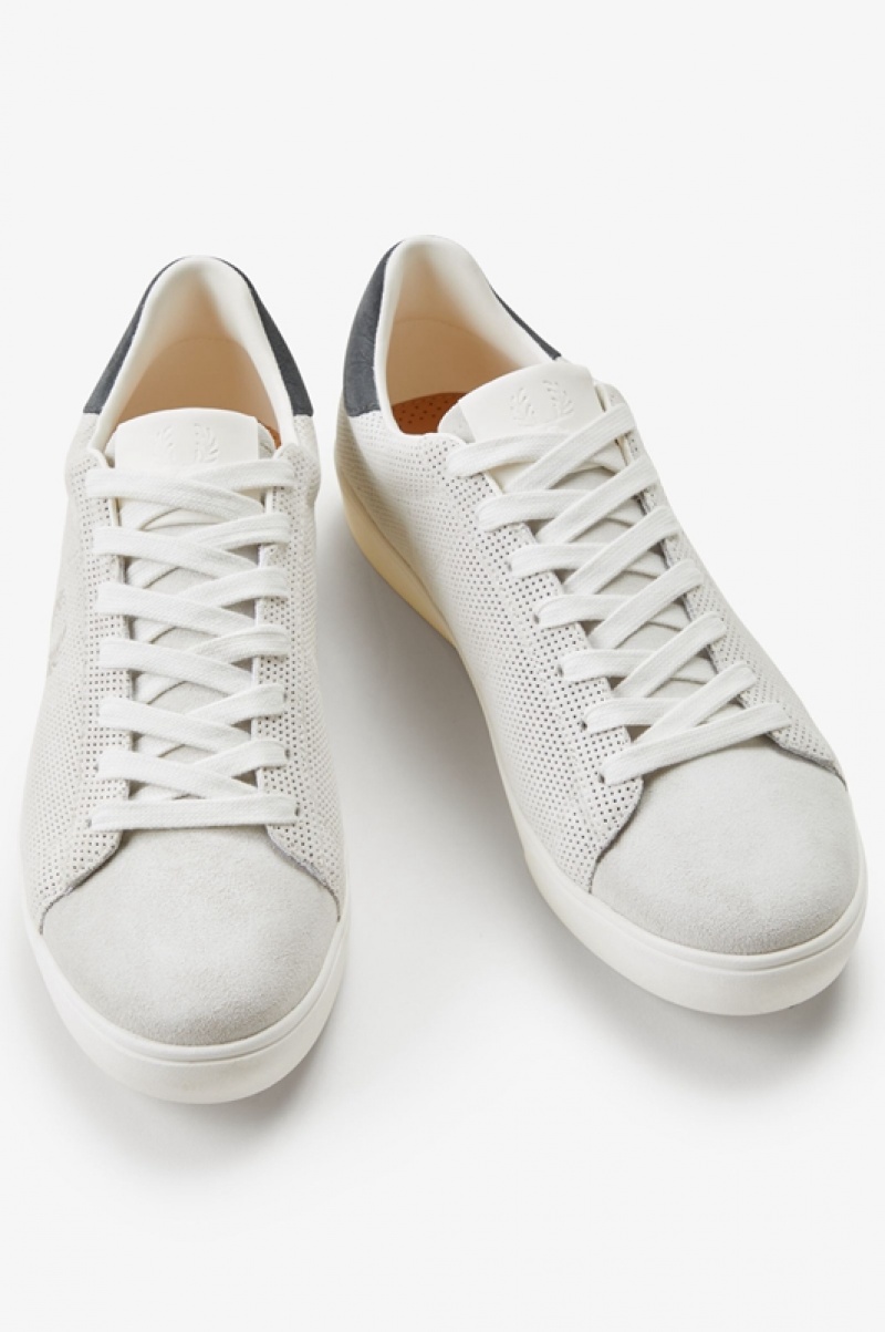 Fred Perry Spencer Men's Sneakers White | HZC-436589