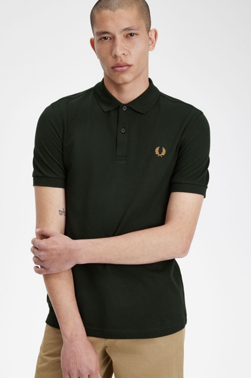 Fred Perry The Fred Perry Men's Polo Shirts Green | KBY-834097