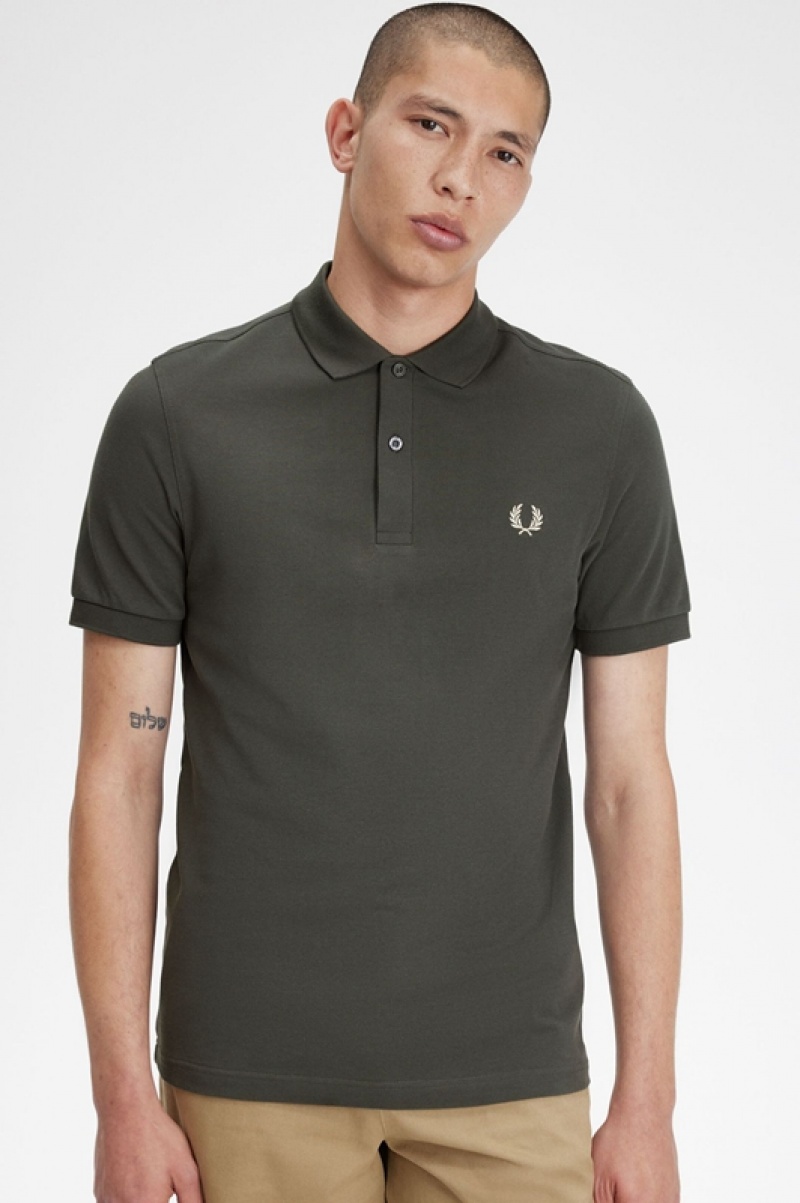 Fred Perry The Fred Perry Men's Polo Shirts Green | MHG-957208