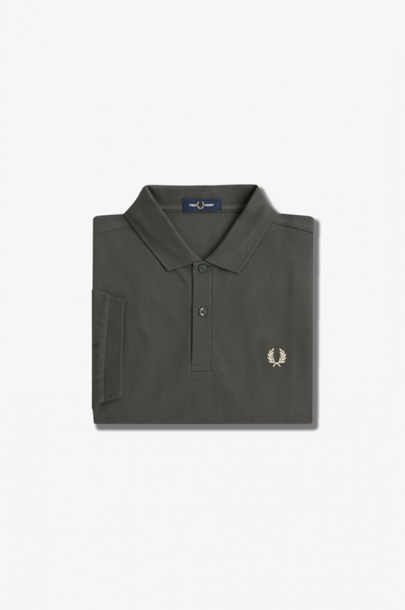 Fred Perry The Fred Perry Men's Polo Shirts Green | MHG-957208