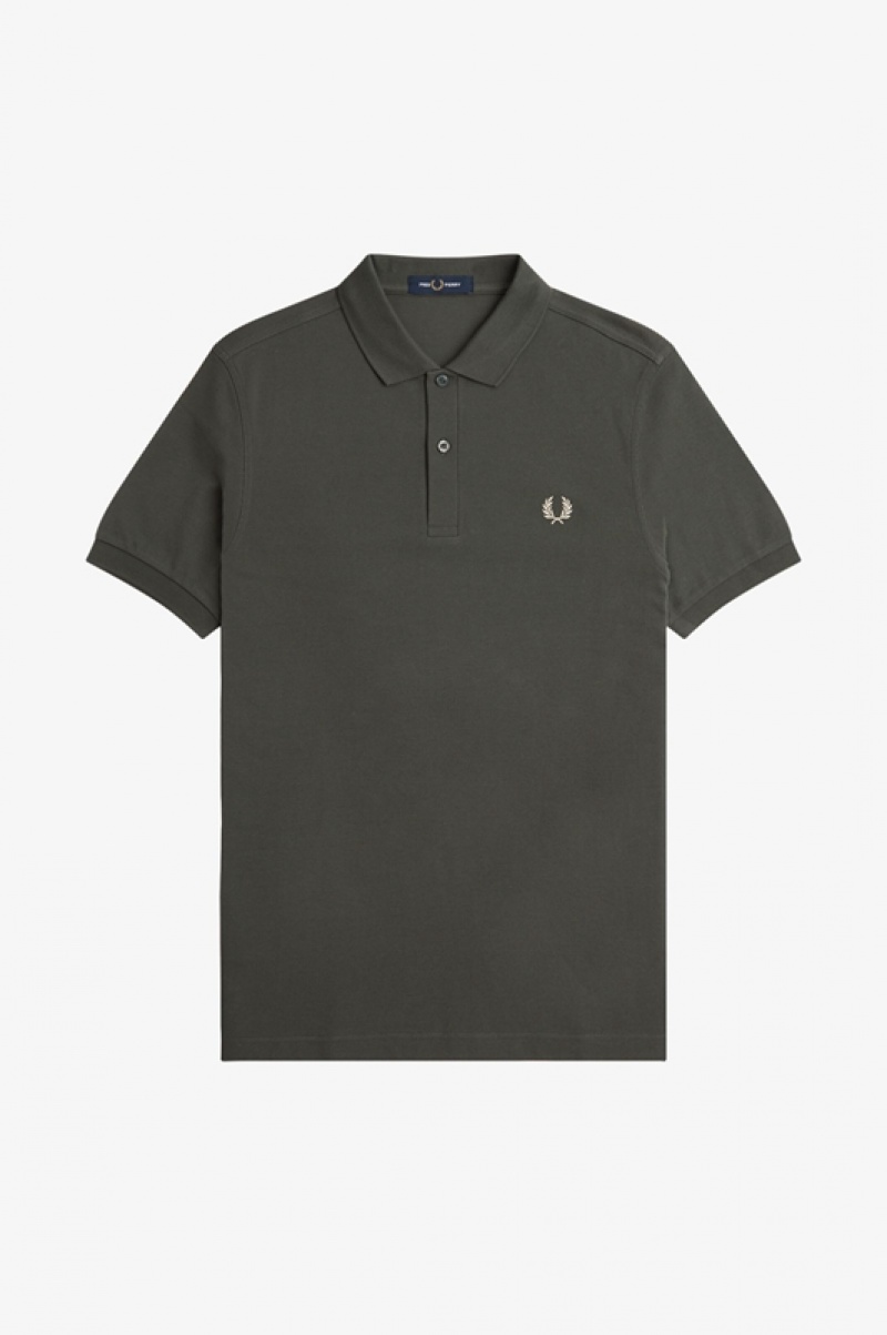 Fred Perry The Fred Perry Men's Polo Shirts Green | MHG-957208