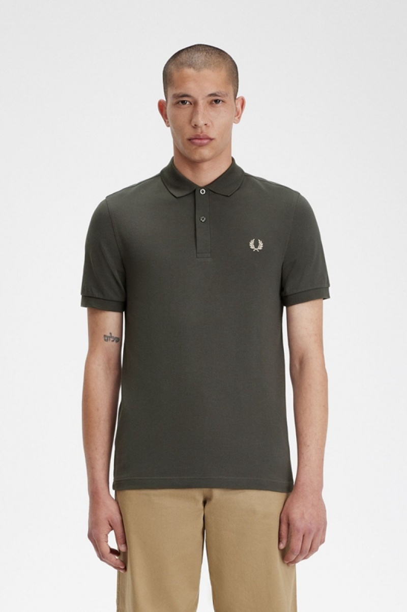 Fred Perry The Fred Perry Men\'s Polo Shirts Green | MHG-957208