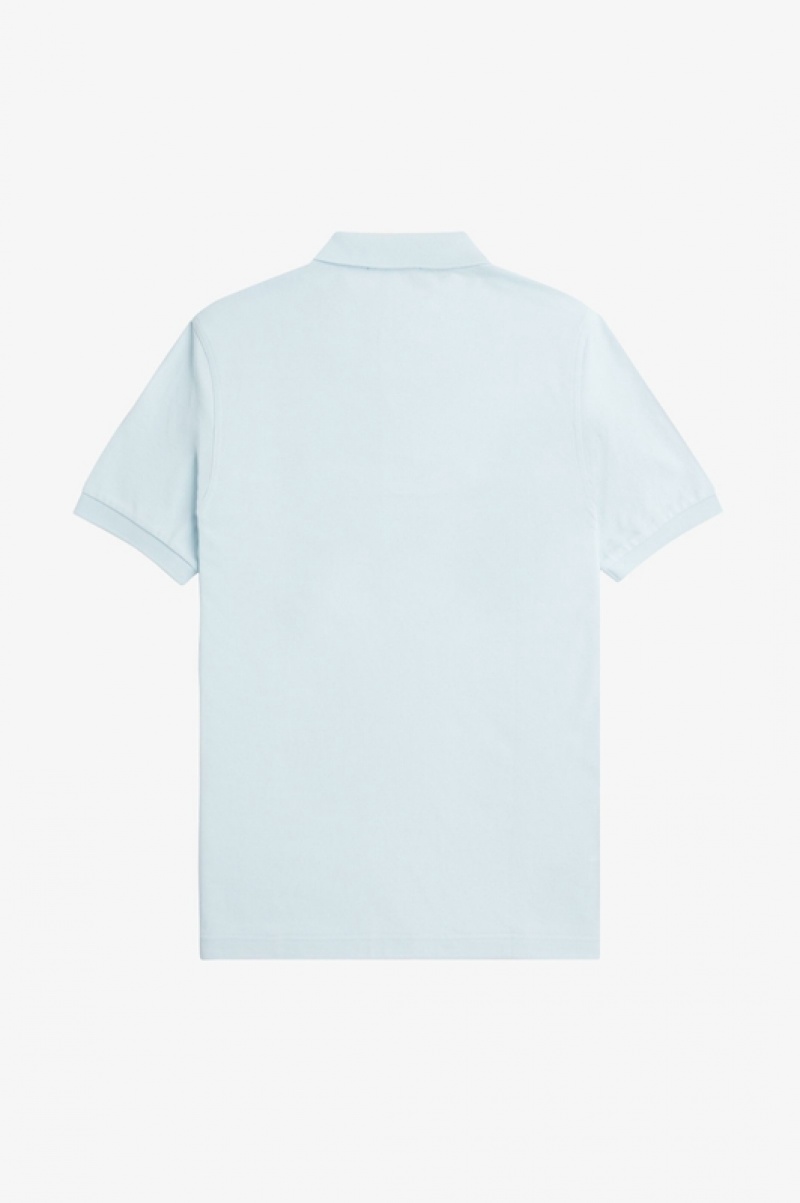 Fred Perry The Fred Perry Men's Shirts Blue | FIE-127635