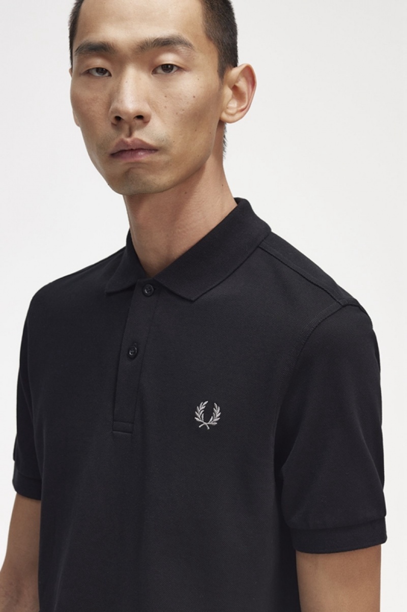 Fred Perry The Fred Perry Men's Shirts Black | AET-194580