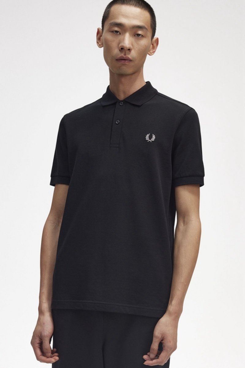 Fred Perry The Fred Perry Men's Shirts Black | AET-194580