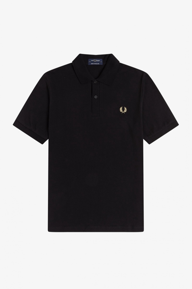 Fred Perry The Fred Perry Men's Shirts Black | HJB-329504