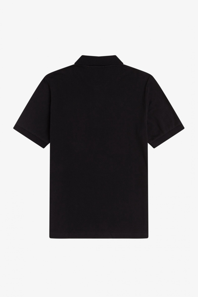 Fred Perry The Fred Perry Men's Shirts Black | HJB-329504