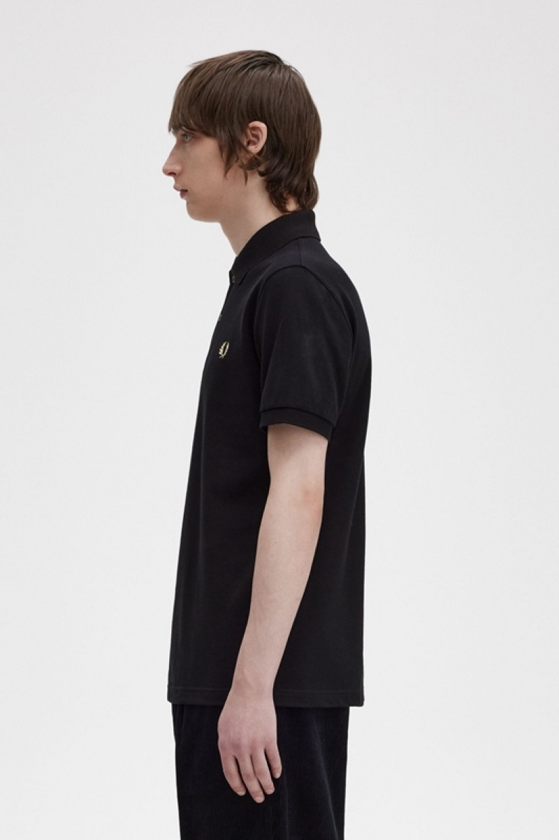 Fred Perry The Fred Perry Men's Shirts Black | HJB-329504