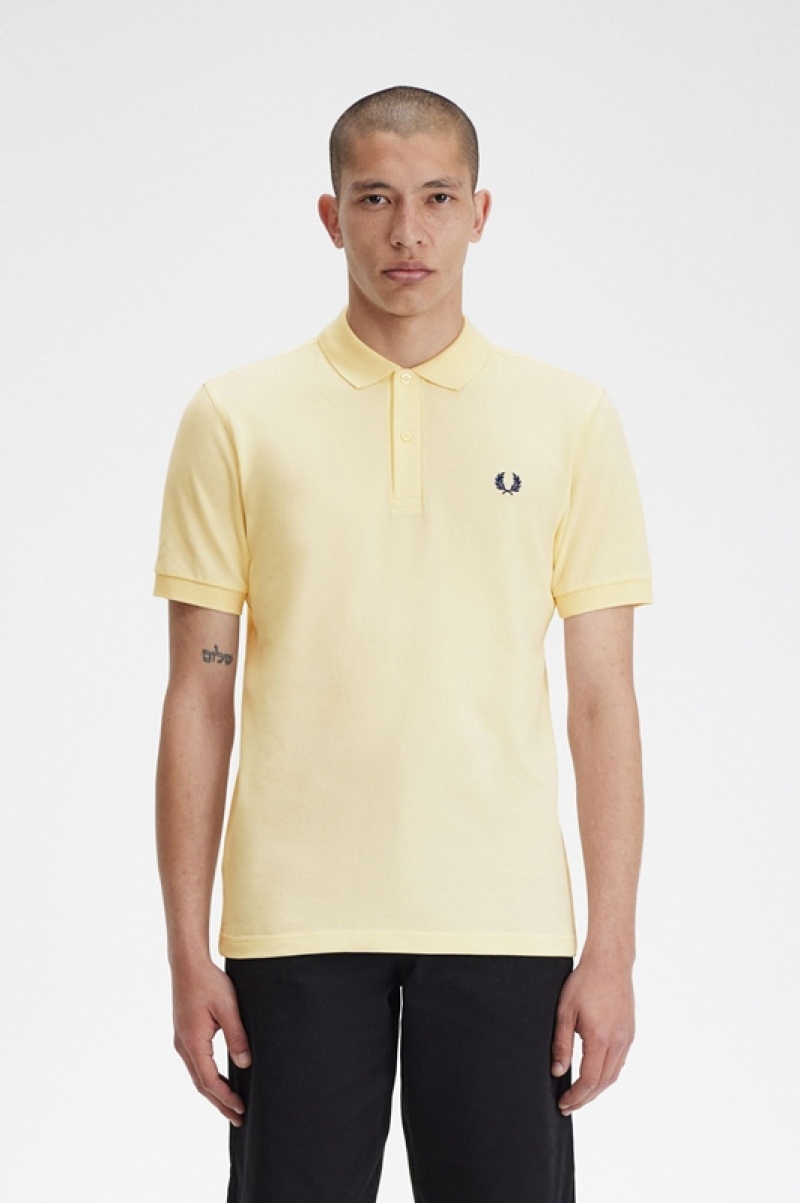 Fred Perry The Fred Perry Men's Shirts Cream | OHV-382014