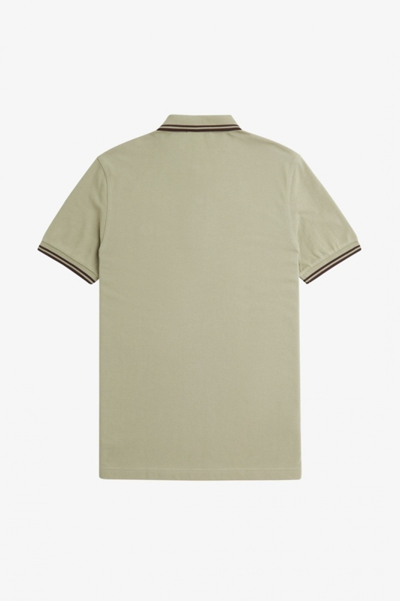 Fred Perry The Fred Perry Men's Shirts Green | CDH-621840