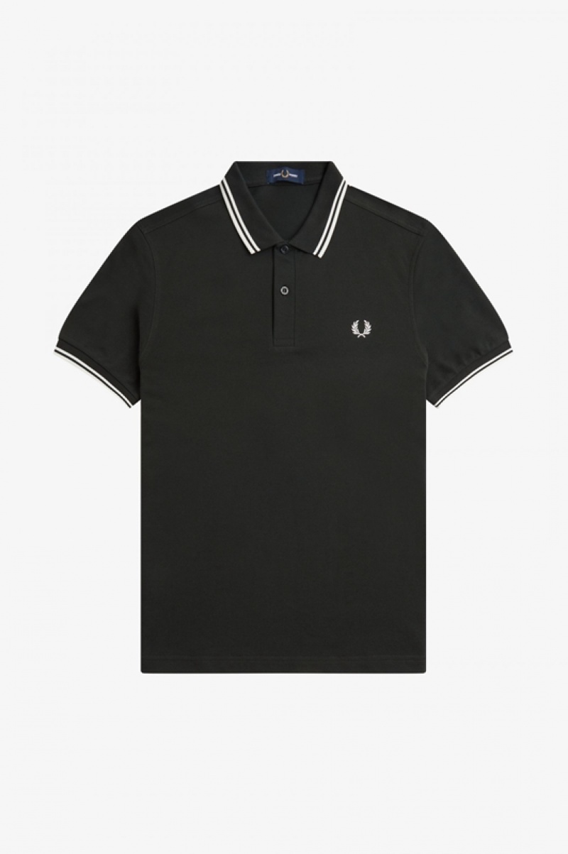 Fred Perry The Fred Perry Men's Shirts Green | URW-098512