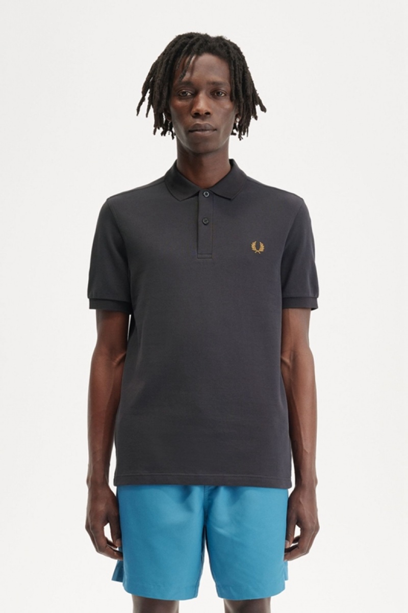 Fred Perry The Fred Perry Men's Shirts Grey | OGK-607315