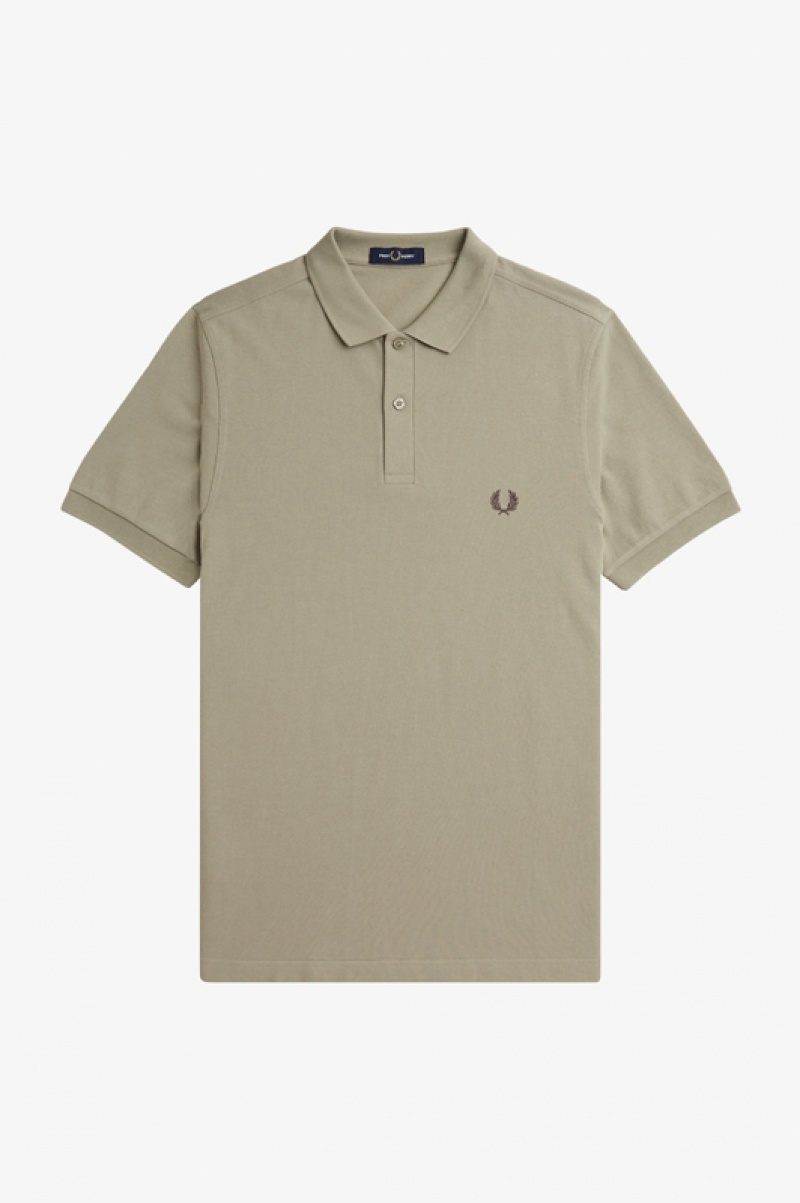 Fred Perry The Fred Perry Men's Shirts Green | XHB-527143