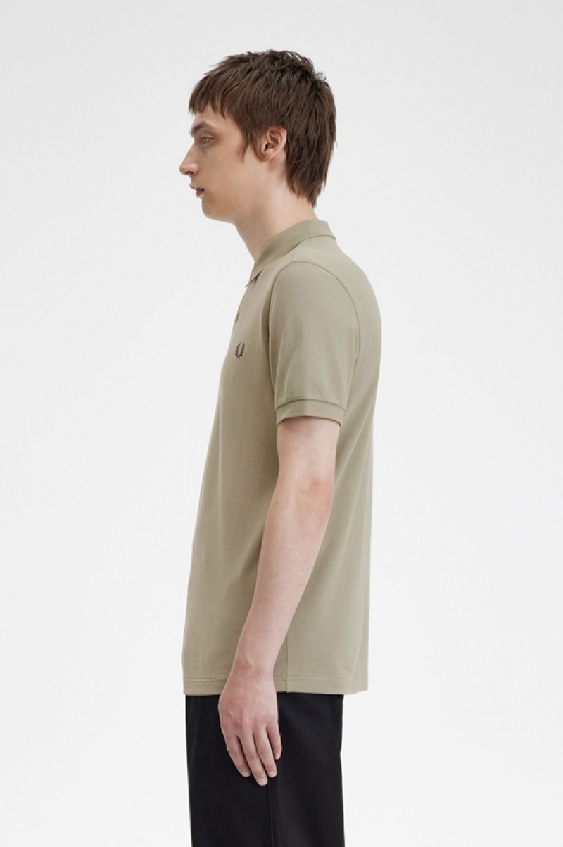 Fred Perry The Fred Perry Men's Shirts Green | XHB-527143