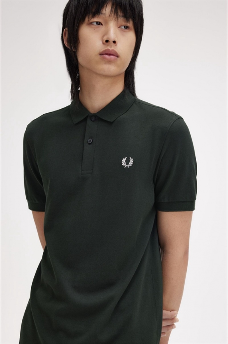 Fred Perry The Fred Perry Men's Shirts Green | VDI-425169