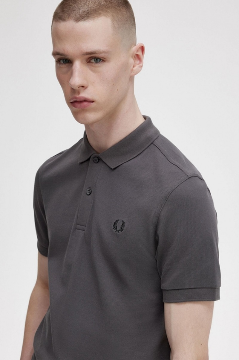 Fred Perry The Fred Perry Men's Shirts Grey | ZJN-504893