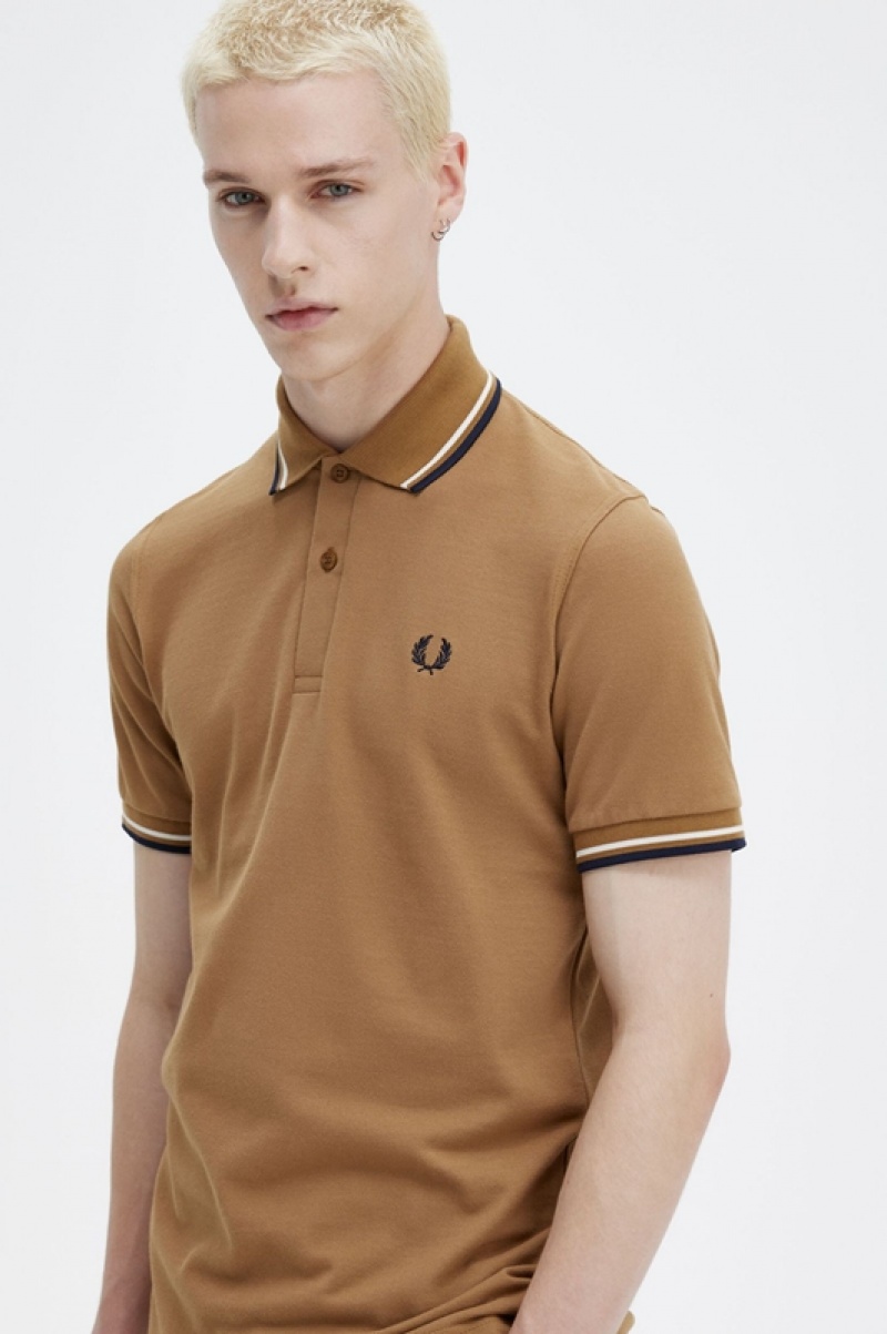 Fred Perry The Fred Perry Men's Shirts Navy | CVU-752130