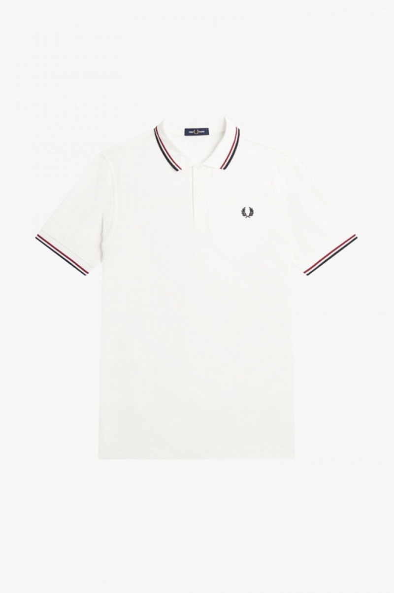 Fred Perry The Fred Perry Men's Shirts White | XWV-702845