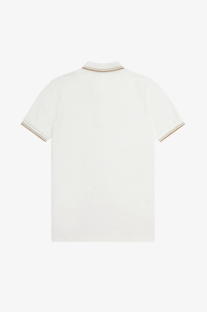 Fred Perry The Fred Perry Men's Shirts White | GQC-720981