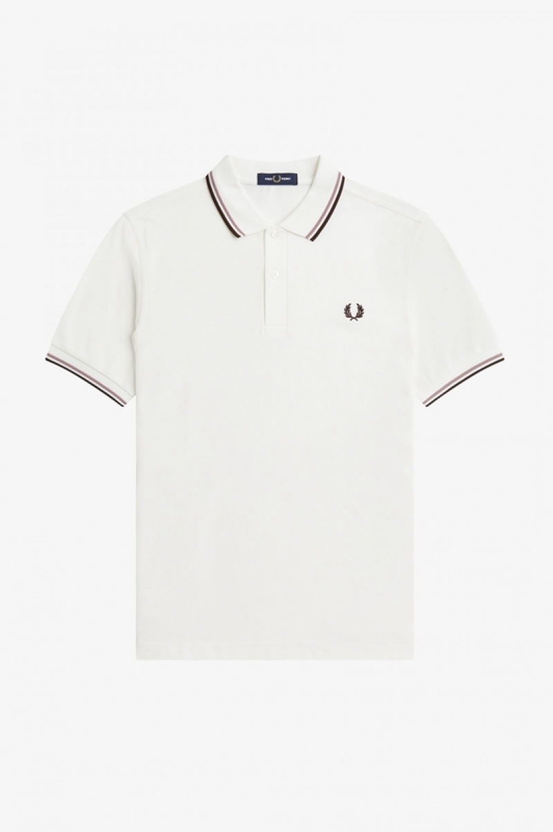 Fred Perry The Fred Perry Men's Shirts White | WKM-918075