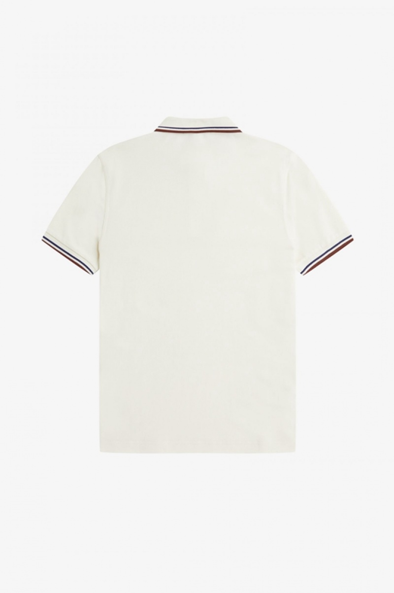 Fred Perry The Fred Perry Men's Shirts White | JKE-715208