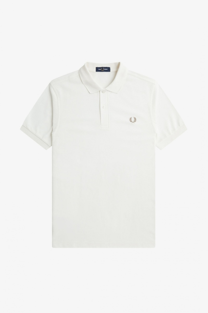 Fred Perry The Fred Perry Men's Shirts White | ZTV-361459