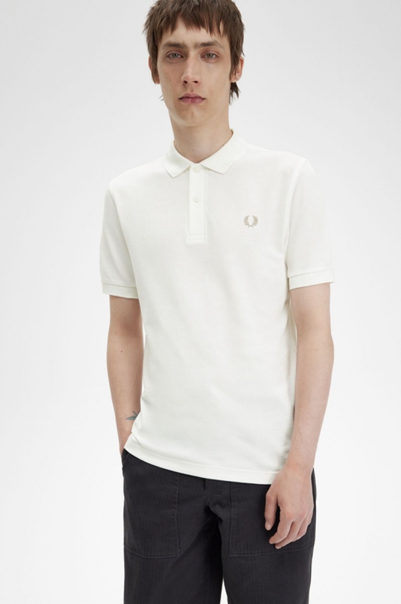 Fred Perry The Fred Perry Men's Shirts White | ZTV-361459