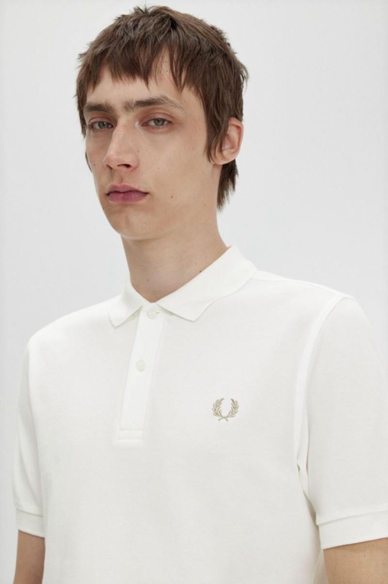 Fred Perry The Fred Perry Men's Shirts White | ZTV-361459