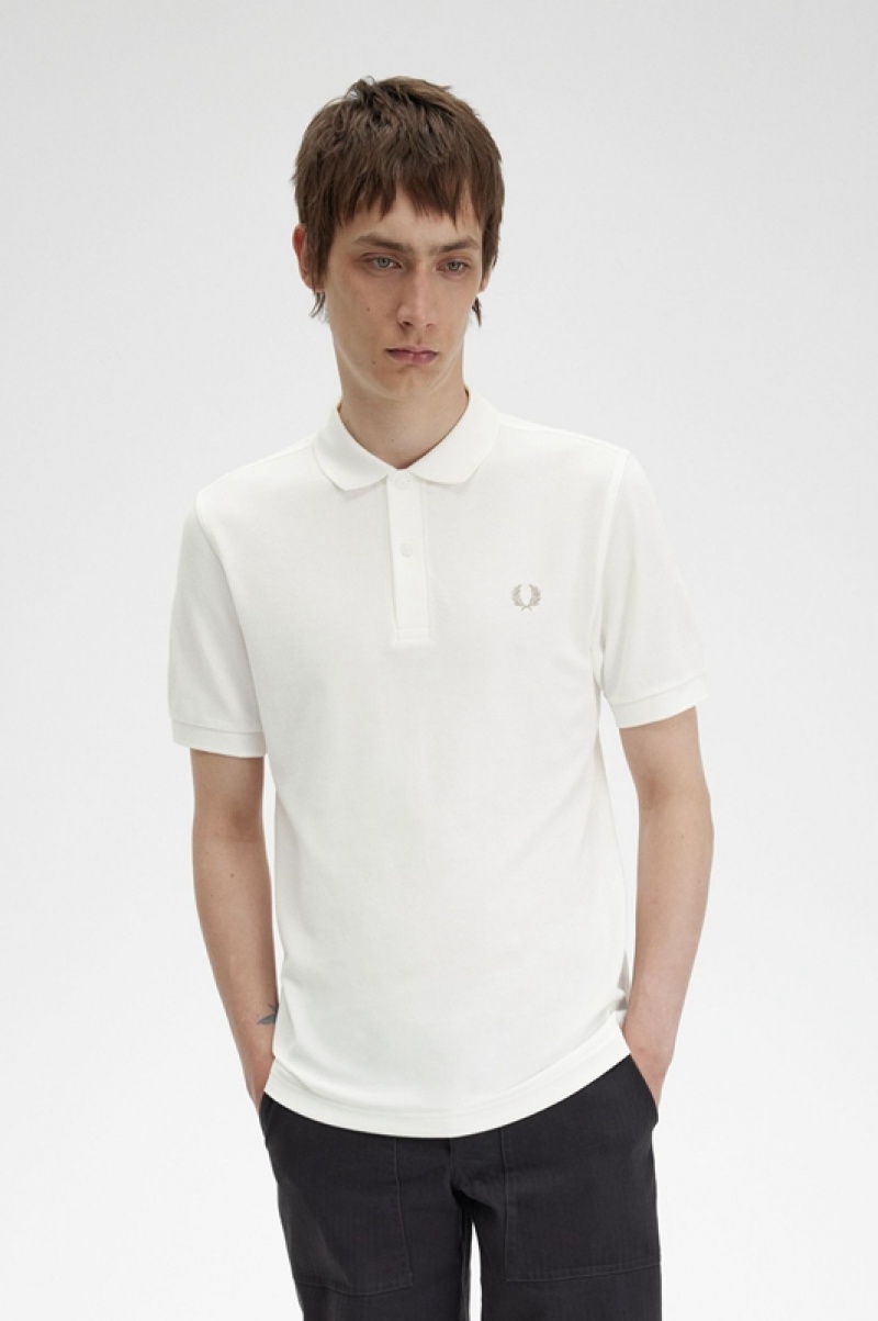 Fred Perry The Fred Perry Men's Shirts White | ZTV-361459