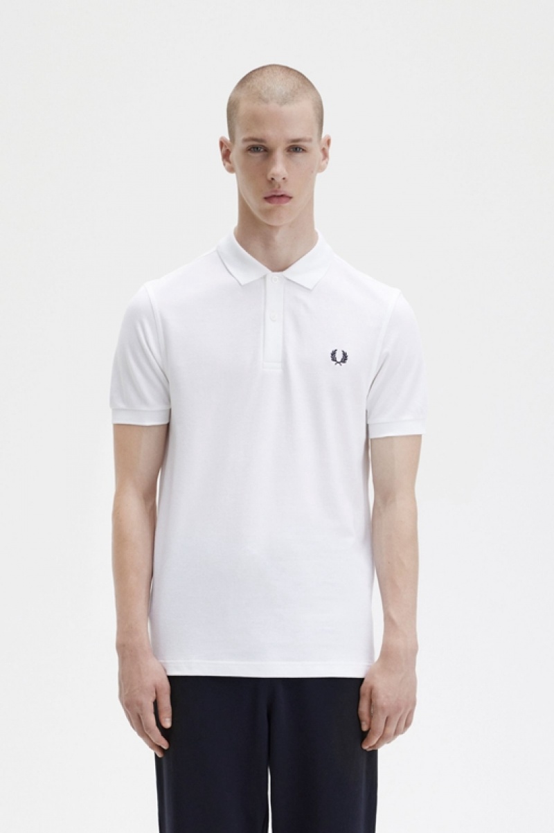 Fred Perry The Fred Perry Men's Shirts White | GNW-901372