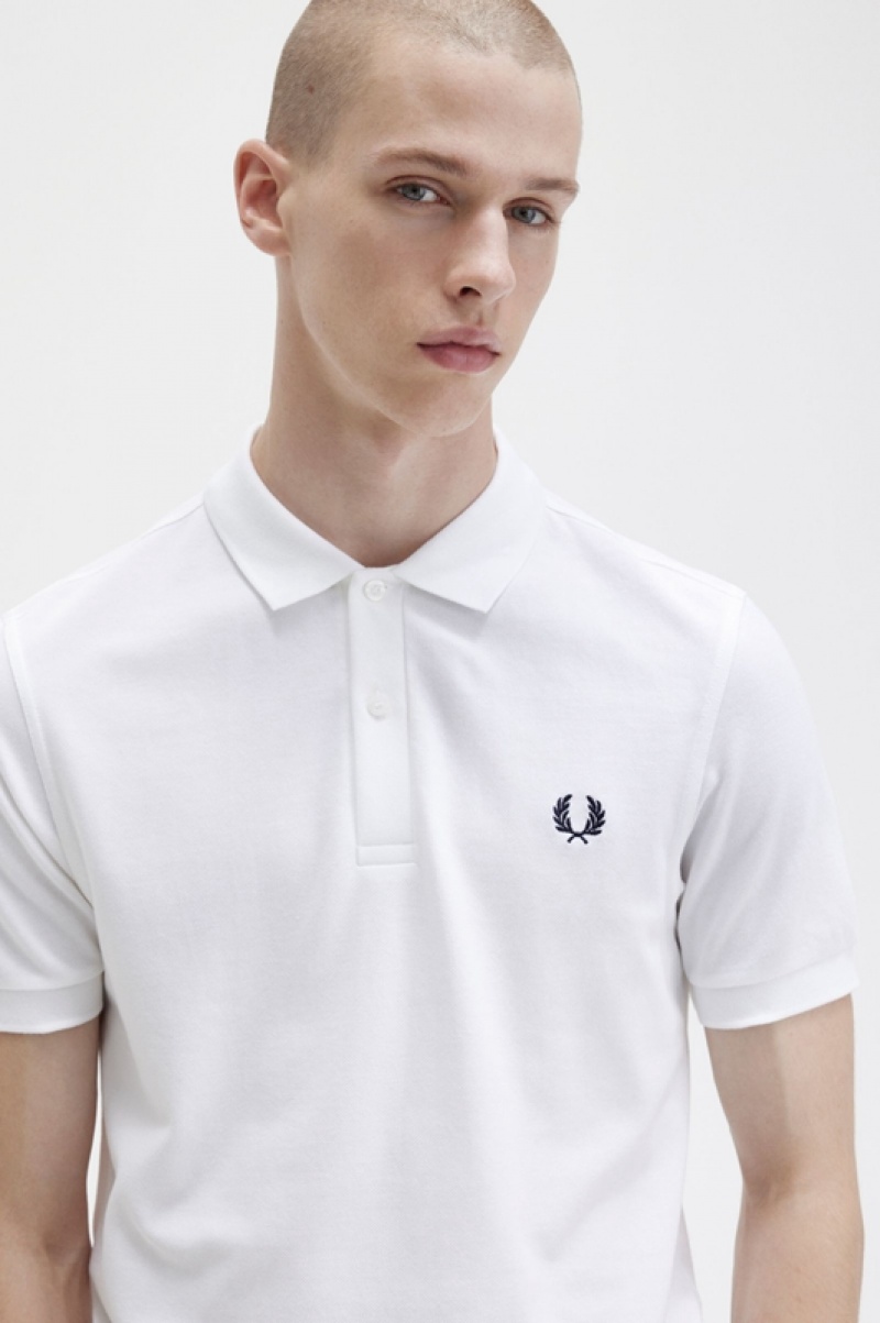 Fred Perry The Fred Perry Men's Shirts White | GNW-901372