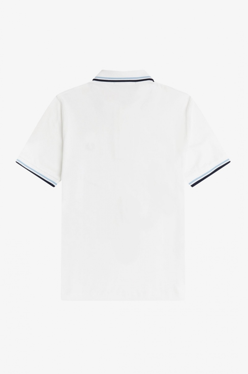 Fred Perry The Fred Perry Men's Shirts White | FOR-527136