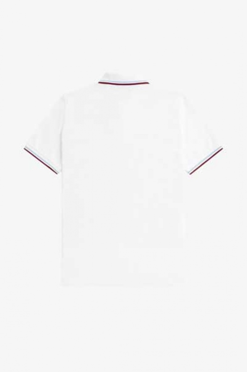 Fred Perry The Fred Perry Men's Shirts White | BPY-724085