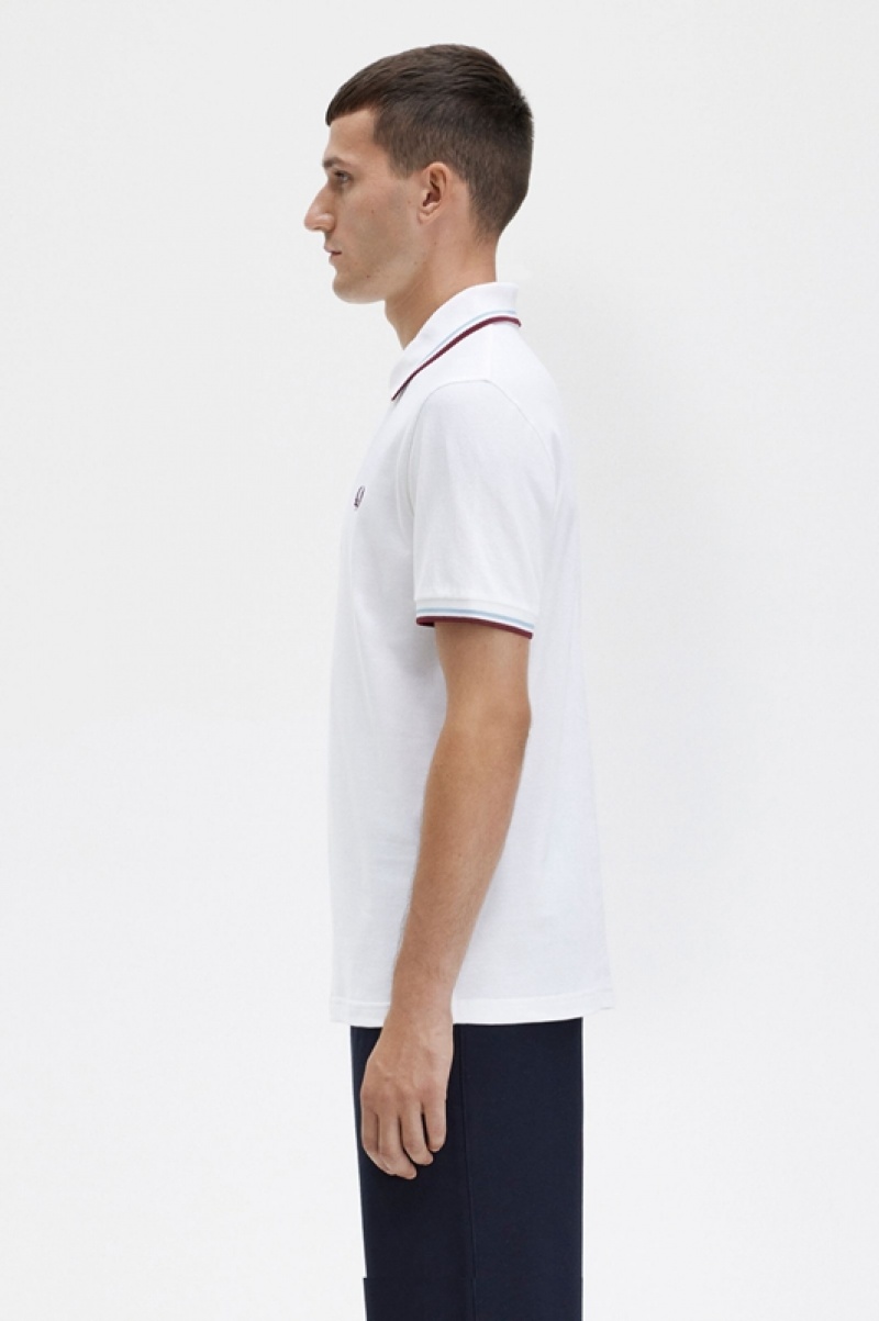 Fred Perry The Fred Perry Men's Shirts White | BPY-724085