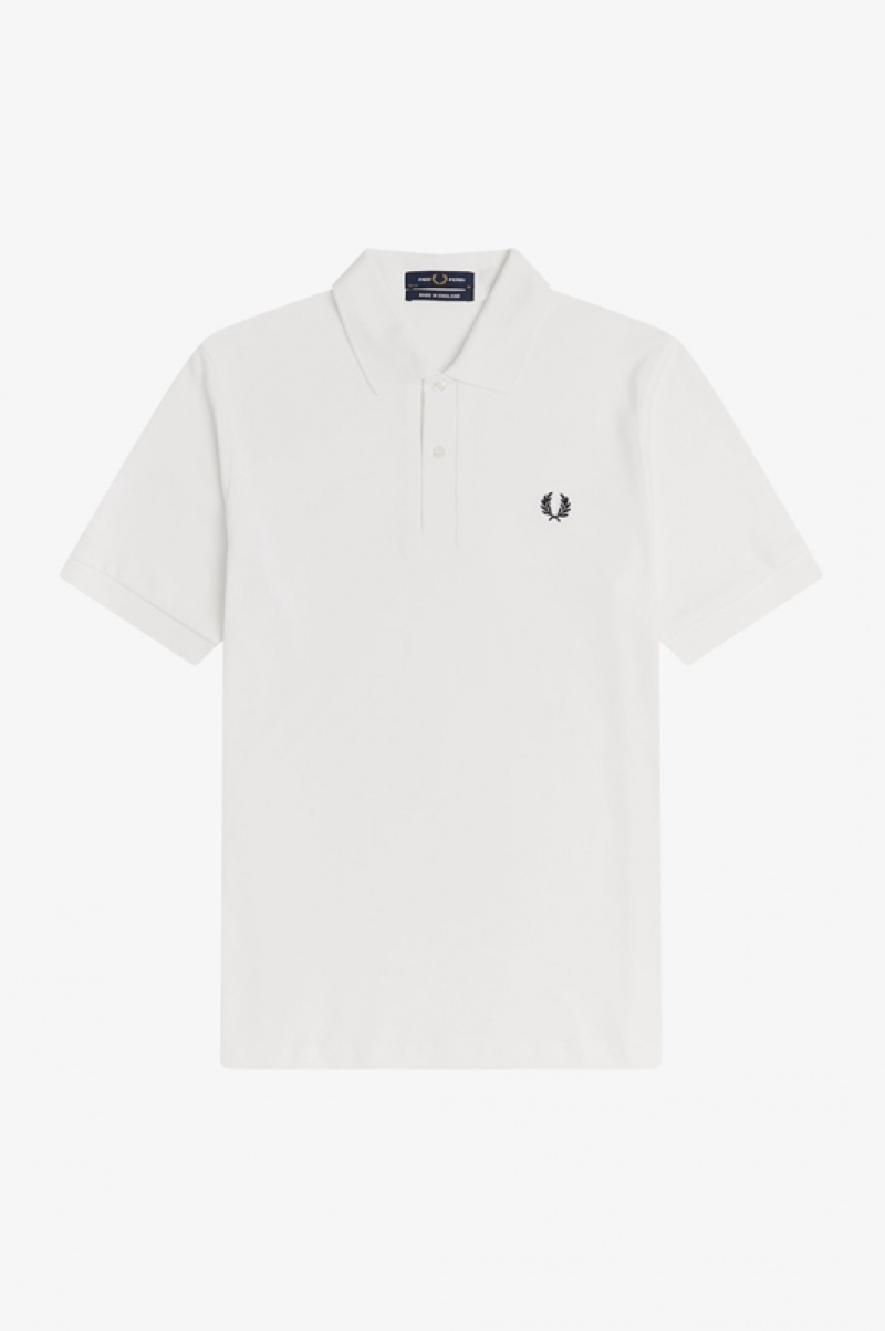 Fred Perry The Fred Perry Men's Shirts White | BHG-762109