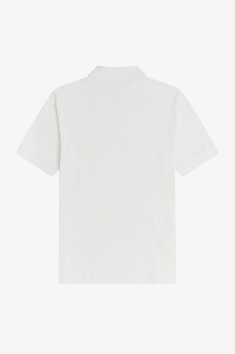 Fred Perry The Fred Perry Men's Shirts White | BHG-762109