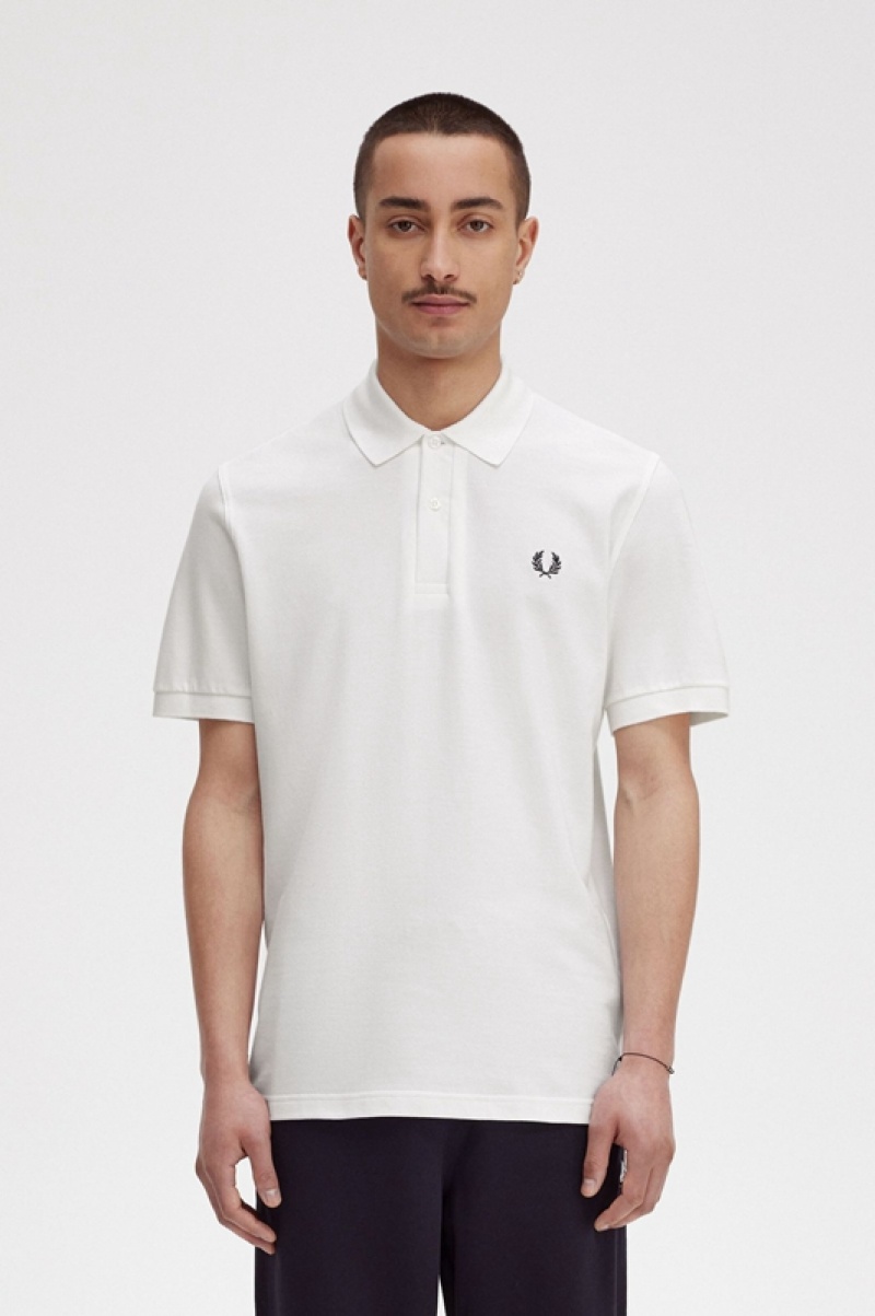 Fred Perry The Fred Perry Men's Shirts White | BHG-762109