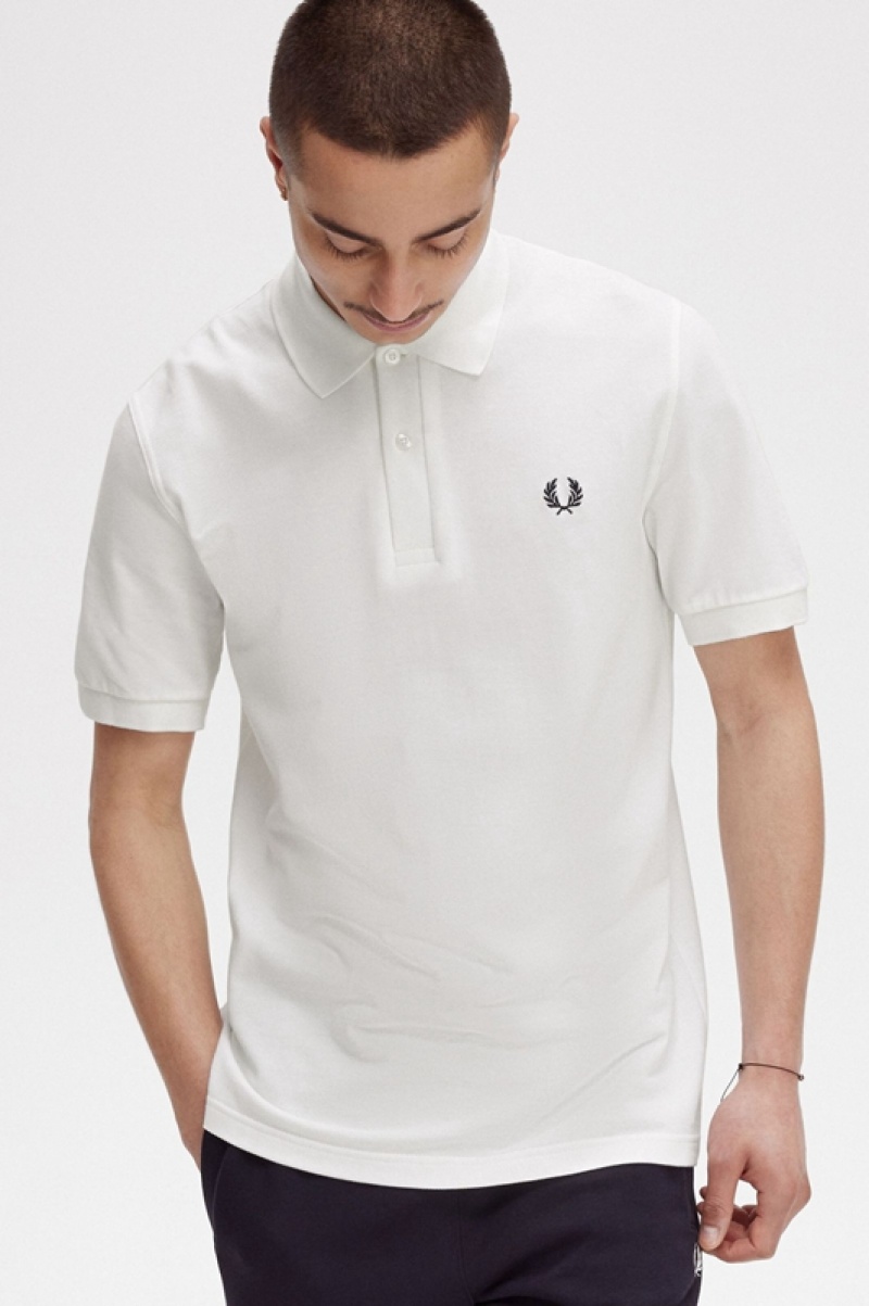 Fred Perry The Fred Perry Men's Shirts White | BHG-762109