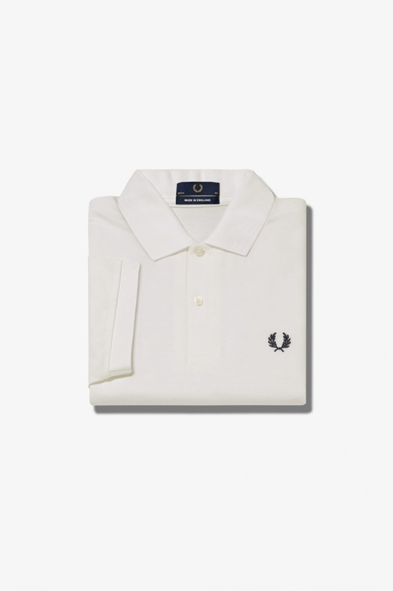 Fred Perry The Fred Perry Men\'s Shirts White | BHG-762109