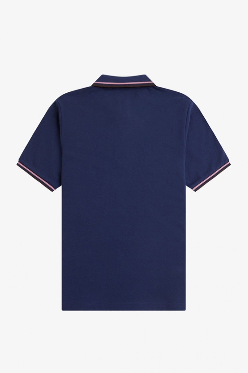 Fred Perry The Fred Perry Women's Polo Shirts Navy | SUM-985124