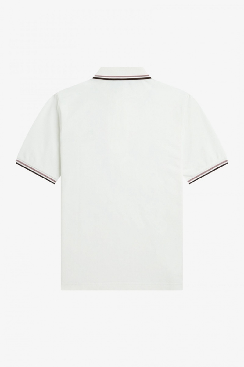 Fred Perry The Fred Perry Women's Polo Shirts White | VZD-092831