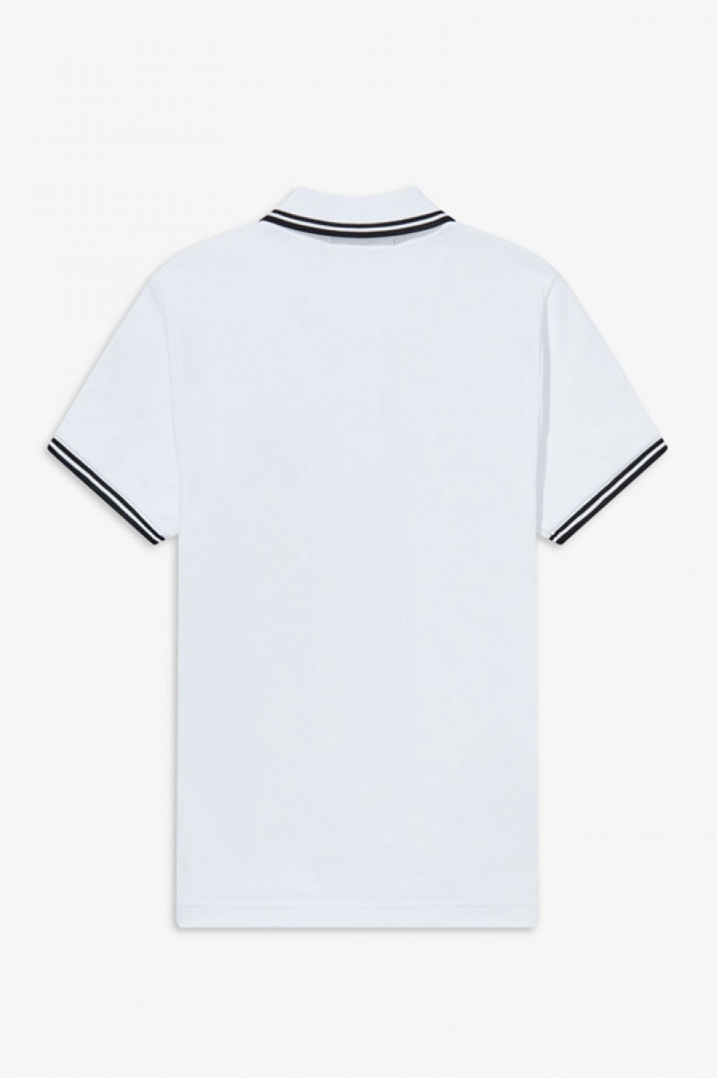 Fred Perry The Fred Perry Women's Polo Shirts White | QDR-561472