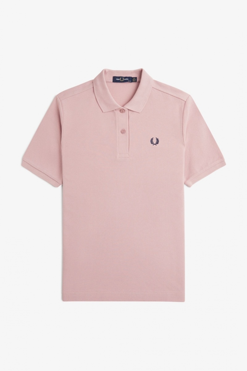 Fred Perry The Fred Perry Women's Polo Shirts Rose | OTJ-341650